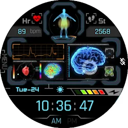 BFF40- Technology Body & Brain icon