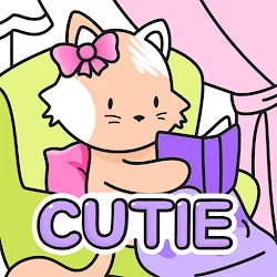 My Cute Friends Libro Colorear icon