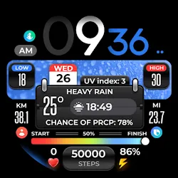 OMG 299 Weather Watch Face icon