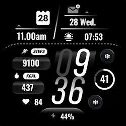 Digital Minimal Watch - RE04 icon