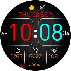Digital DIGR URX07 Watch face icon
