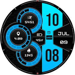 Digital Lunor WS1 Watch Face icon