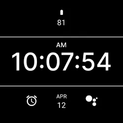 Black X Watch Face icon
