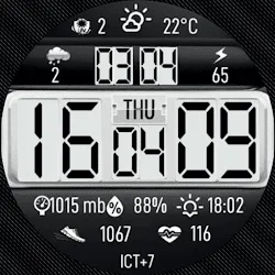 N-SPORT737 Big Digital Weather icon