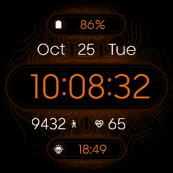 TOPO Digital - watch face icon