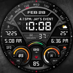 MD214 Digital Watch Face icon