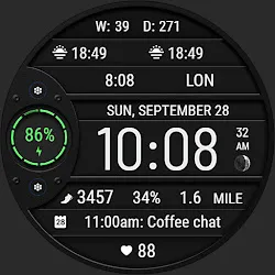 VF01 Digital Watch Face icon