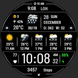 VF02 Weather Inform Watch Face icon