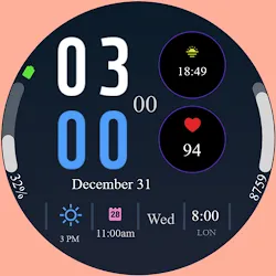 Digital Track Time icon