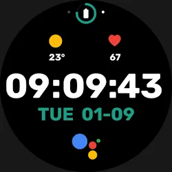 Nighty Digital 24 - watch face icon