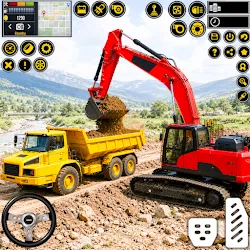 Truck Game Build a City icon