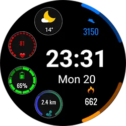 Digital Muran Watch Face icon