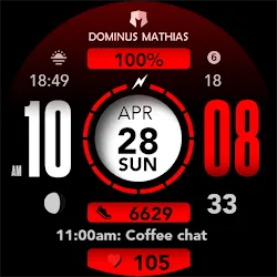 DM105 Futuristic Digital Watch icon