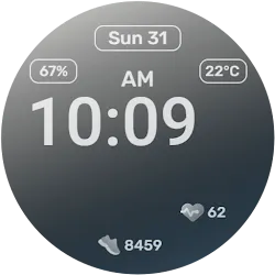 Silent Caption Watch Face icon