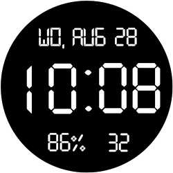 Simple Seven-Segment WF icon