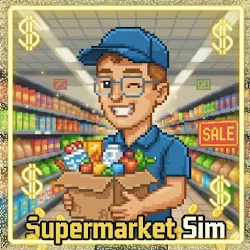 Supermarkt Simulator Idle icon