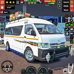 City Van Driving Games 3D icon