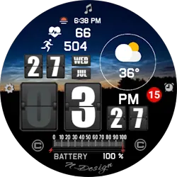 NTV158 - Digital Flip Style icon