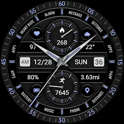 Dark Elegant Purple ZKin Watch icon