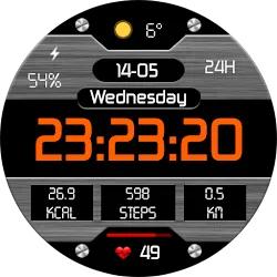 Digital Rotorotor Watch Face icon