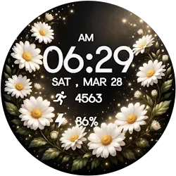 Cute Floral Aesthetic Watch icon