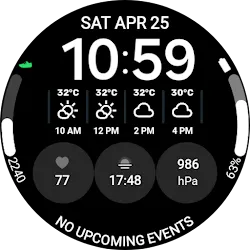 EXD188: Weather Watch Face icon
