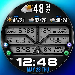 PER46 Digital Watch Face icon