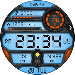 Altas Digital Watch Face icon