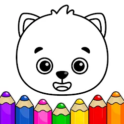 Jogos de colorir infantil icon