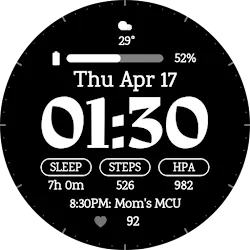 EXD158: Digital Watch Face icon