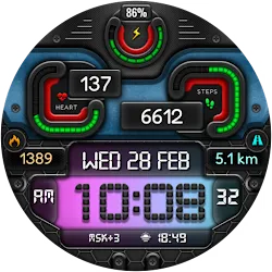 Digital BUBAS URX17 Watch face icon