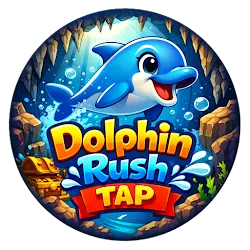 Dolphin Rush Tap - Offline icon