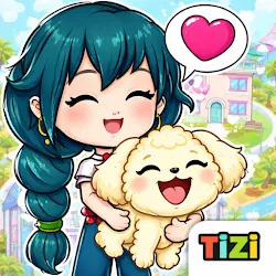 Tizi 小镇: 娃娃装扮游戏 icon