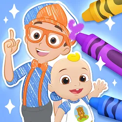 Blippi와 친구들과 색칠하기 icon