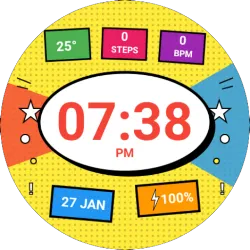 Pop Art - watch face icon