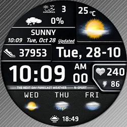 N-SPORT769 CustomWeather Watch icon