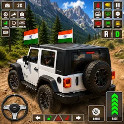 offroad jeep games 3d driving icon