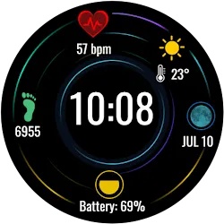 Orbitron Halo Watch Face icon