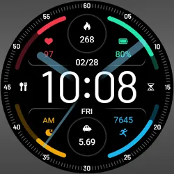 ZKin Watch Colored Arc Circle icon
