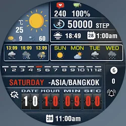 N-SPORT746 Digital Watch Face icon