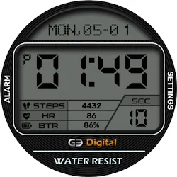 GYD001: Retro watchface icon