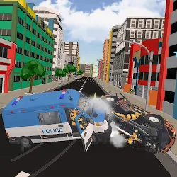Car Crash X Police icon