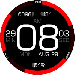 Key089 Digital Watch Face icon