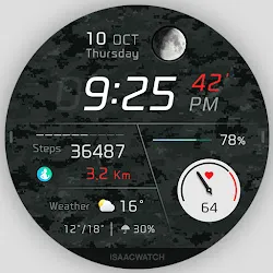ISAAC WATCH HJ126 Digital icon