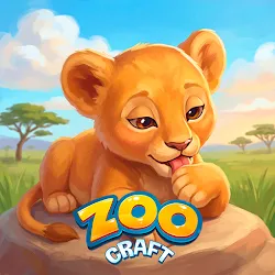 Zoo Craft: Wilde Tiere Tycoon icon