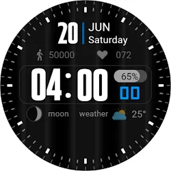 Digital Amoled Watch Face icon