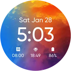 24 Hour Sky Watch Face icon