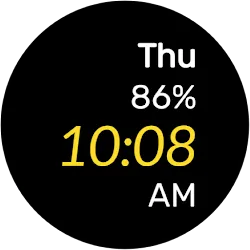 EXD027: Minimal Watch Face icon