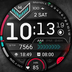 MD279 Digital watch face icon
