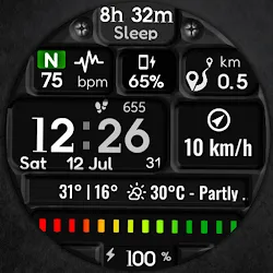 Digital Watch Face CRC071 icon